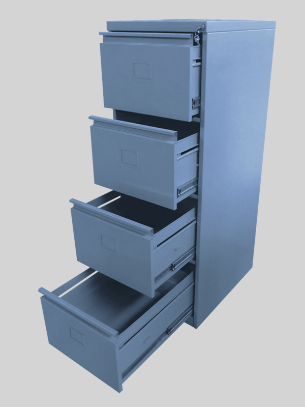 Archivador 04 Gavetas - Fabricaciones Industriales Metalic S.A.C